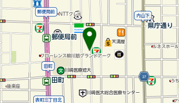 [EV](株)天満屋 岡山店 (第1P 1階)の地図画像