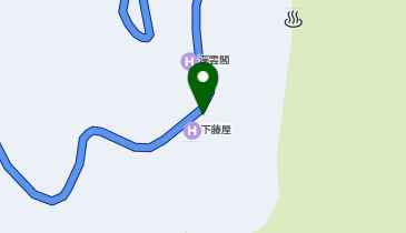 [EV]奥塩原温泉 湯荘白樺の地図画像