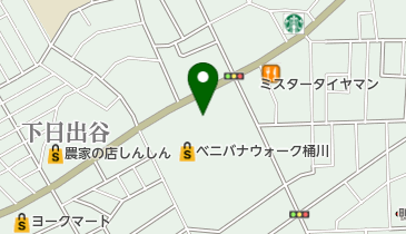 [EV]ユニー(株) ベニバナウォーク桶川 (アピタ桶川店)の地図画像