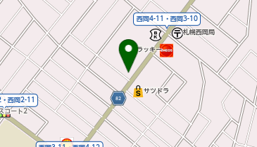 [EV]北雄ラッキー(株) ラッキー西岡店の地図画像