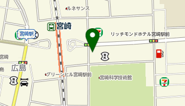 [EV](株)宮崎銀行 東宮崎支店の地図画像