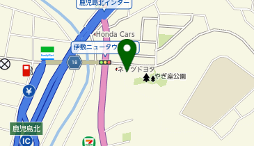 [EV]鹿児島トヨタ自動車(株) ネッツ伊敷店の地図画像