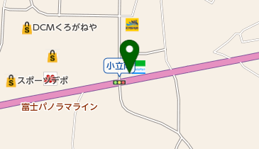 [EV]ファミリーマート河口湖フォレストモール前店の地図画像