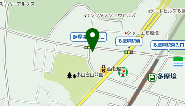 [EV]ファミリーマート町田多摩境店の地図画像