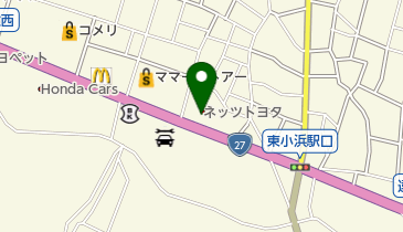 [EV]ネッツトヨタ福井(株) 小浜店の地図画像