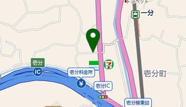 [EV]ファミリーマート生駒壱分インター北店の地図画像