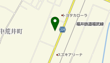 [EV]ネッツトヨタ福井(株) 本店の地図画像