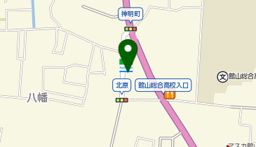 [EV]ファミリーマート館山バイパス店の地図画像