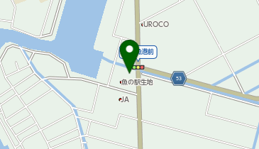 [EV]くろべ漁業協同組合 魚の駅「生地」の地図画像