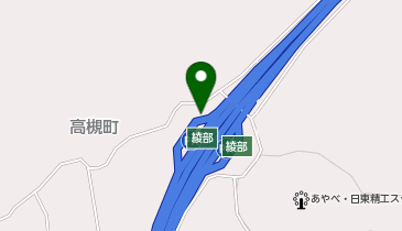 [EV]西日本高速道路(株) NEXCO西日本 舞鶴若狭自動車道 綾部PA (下り)の地図画像