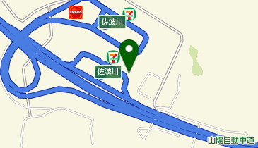 [EV]西日本高速道路(株) NEXCO西日本 山陽自動車道 佐波川SA (上り)の地図画像