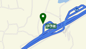 [EV]西日本高速道路(株) NEXCO西日本 松山自動車道 伊予灘SA (上り)の地図画像