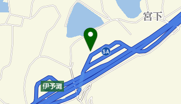 [EV]西日本高速道路(株) NEXCO西日本 松山自動車道 伊予灘SA (下り)の地図画像