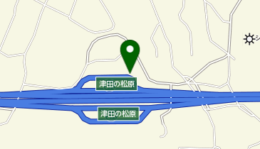[EV]西日本高速道路(株) NEXCO西日本 高松自動車道 津田の松原SA (上り)の地図画像