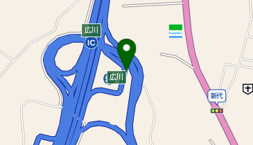 [EV]西日本高速道路(株) NEXCO西日本 九州自動車道 広川SA (下り)の地図画像