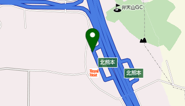 [EV]西日本高速道路(株) NEXCO西日本 九州自動車道 北熊本SA (上り)の地図画像