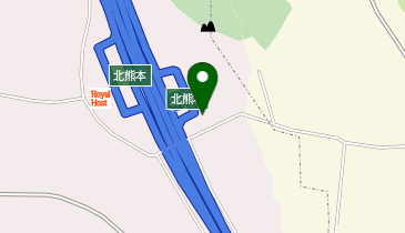 [EV]西日本高速道路(株) NEXCO西日本 九州自動車道 北熊本SA (下り)の地図画像