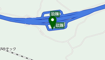 [EV]西日本高速道路(株) NEXCO西日本 大分自動車道 玖珠SA (上り)の地図画像