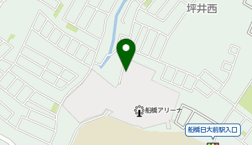 [EV](公財)船橋市文化・スポーツ公社 船橋アリーナ (船橋市総合体育館)の地図画像