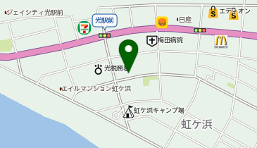 [EV](株)松原屋 ホテル松原屋の地図画像