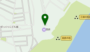 [EV](株)羽衣ホテル 天女の館 羽衣ホテルの地図画像