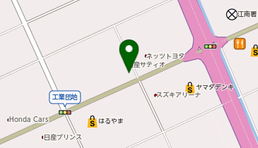 [EV](株)日産サティオ新潟 鵜ノ子インター店の地図画像