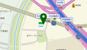 [EV]ファミリーマート札幌大谷地西1丁目店の地図画像