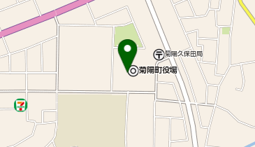 [EV]菊陽町 役場庁舎の地図画像