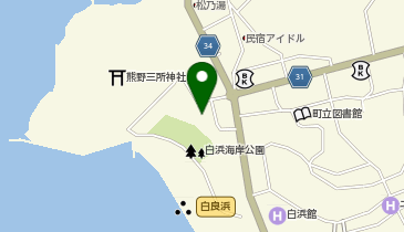[EV](株)グランビスタ ホテル&リゾート 白良荘グランドホテルの地図画像