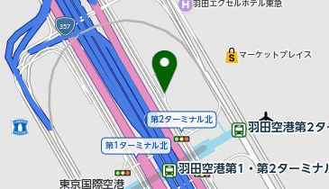 [EV](財)空港環境整備協会 東京事務所 羽田空港 P3立体駐車場 (1階R区画)の地図画像