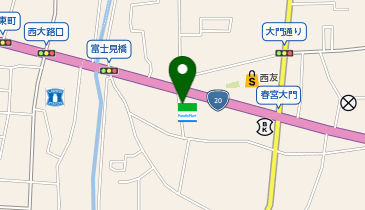 [EV]ファミリーマート下諏訪春宮大門店の地図画像