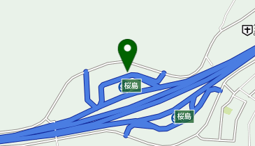 [EV]西日本高速道路(株) NEXCO西日本 九州自動車道 桜島SA (上り)の地図画像