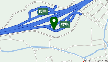 [EV]西日本高速道路(株) NEXCO西日本 九州自動車道 桜島SA (下り)の地図画像