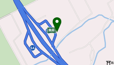 [EV]西日本高速道路(株) NEXCO西日本 宮崎自動車道 霧島SA (下り)の地図画像