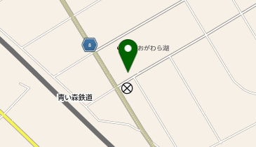 [EV]東北町・(株)おがわら湖 道の駅 おがわら湖の地図画像