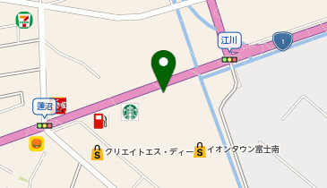 [EV]イオンタウン富士南 (店舗北側P)の地図画像