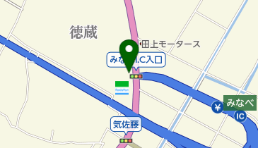 [EV]ファミリーマートみなべインター店の地図画像