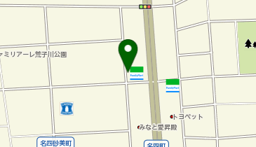 [EV]ファミリーマート港砂美町店の地図画像