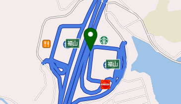 [EV]西日本高速道路(株) NEXCO西日本 山陽自動車道 福山SA (下り)の地図画像