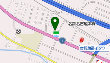 [EV]ファミリーマート音羽蒲郡インター店の地図画像