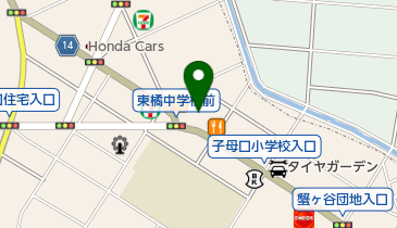 [EV]トヨタモビリティ神奈川 中原店 (神奈川トヨタ)の地図画像