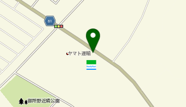 [EV]ファミリーマート秋田御所野湯本店の地図画像
