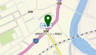 [EV]ファミリーマート富津大堀中央店の地図画像