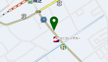 [EV]ファミリーマート横芝町店の地図画像