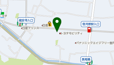 [EV]トヨタモビリティ神奈川 登戸長尾店 (神奈川トヨタ)の地図画像