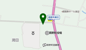 [EV]菰野町役場 北駐車場の地図画像