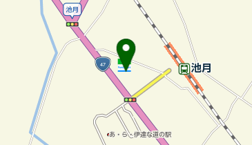 [EV]ファミリーマート岩出山池月店の地図画像