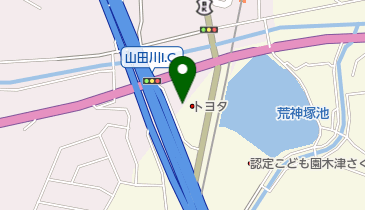 [EV]京都トヨタ自動車(株) 木津店の地図画像