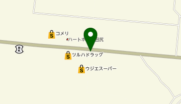 [EV]ウジエスーパー田尻店の地図画像
