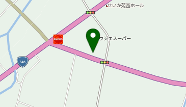 [EV]ウジエスーパー中田店の地図画像
